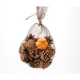 JESENSKA DEKORACIJA GLOSSTYLE Z BUČAMI 200G DROBNA