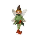 JESENSKA FIGURA DECORIS GOZDNI ŠKRAT S KRILI 24X7X41 CM
