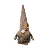 JESENSKA FIGURA DECORIS ŠKRAT Z JAVORJEM LISTOM 12X12X38 CM, SORTIRANO