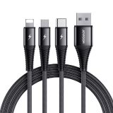 JOYROOM S-1230 G4 POLNILNI KABEL 3V1 LIGHTNING / TYPE C / MICROUSB