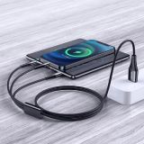 JOYROOM S-1230 G4 POLNILNI KABEL 3V1 LIGHTNING / TYPE C / MICROUSB