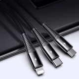 JOYROOM S-1230 G4 POLNILNI KABEL 3V1 LIGHTNING / TYPE C / MICROUSB