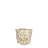 PLETENI NOTRANJI LONEC TS JULA WHITE 21 CM H20