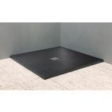 KAD ZA PRHANJE IZ UM.MAR. KOLPA SAN HORA TILE STONE 90X90 ANTRACIT ZA VGRADNJO