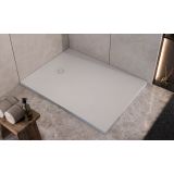 KAD ZA PRHANJE, KOTNA KOLPA SAN HOPP 100X90 LLM WHITE LAHKI LITI MARMOR