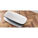 KAD ZA PRHANJE, KOTNA KOLPA SAN MILO-FS 174X75 KERROCK BELA