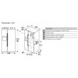 AMERIŠKI HLADILNIK BOSCH KAD93VBFP