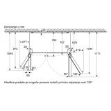 AMERIŠKI HLADILNIK BOSCH KAD93VBFP