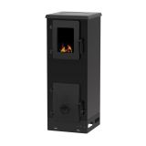KAMINSKA PEČ ALFA PLAM VULCAN S, ANTRACIT