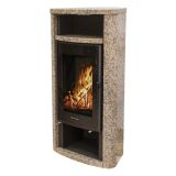 KAMINSKA PEČ LOKATERM BOGATIN ČRNA OBLOGA TIBET RED