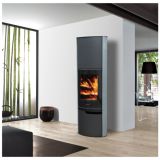 KAMINSKA PEČ LOKATERM VITRANC ČRNA 1600 OBLOGA SERPENTINO