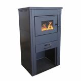 KAMINSKA PEČ TERMO SISTEM VALJEVAC LUX ČRNA