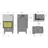 KAMINSKI VLOŽEK HEATRO HEATRO 55LH