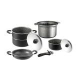 KAMP KUHINJSKI PRIPOMOČKI BRUNNER PIRATE POSODA 7+1 FI 22 CM