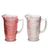 SERVIRNI VRČ KARAFA ZA VODO V ROZA BARVI, SORT 2, 1.5L