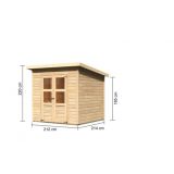 KARIBU MERSEBURG 4, LESENA VRTNA HIŠKA