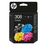 KARTUŠA/TONER HP KOMPLET ČRNIL HP 308 Č+B