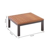 KAVČNA GARNITURA ORIS II ALU/EUC SOFA2P+2AC+MIZA D.GR/BEŽ BLAZINA