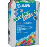 LEPILO ZA PLOŠČICE MAPEI KERAFLEX EXTRA S1 25 KG SIV C2TE S1