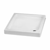 KERAM.KAD ZA PRHANJE OLYMPIA 80X80X11 KOTNA BELA