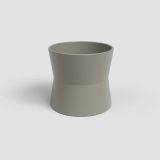 KERAMIČNI NOTRANJI LONEC ARTEVASI DIANA 11 CM TAUPE