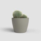 KERAMIČNI NOTRANJI LONEC ARTEVASI NUBIA 9 CM TAUPE