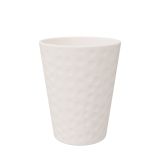 KERAMIČNI NOTRANJI LONEC LINDA 140 SMETANA PEARL 139X167MM ZA ORHIDEJE L12