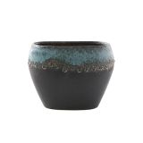 KERAMIČNI NOTRANJI LONEC LIZA ČRNO MODER 25X14 V19