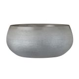 DOURO POSODA OKROGLA SVETLO SIVA - H12XD26CM