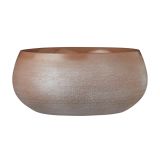 DOURO POSODA OKROGLA TAUPE - H12XD26CM