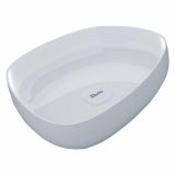 KERAMIČNI UMIVALNIK OLYMPIA METAMORFOSI 55X42X14 CM NADPULTNI BELI