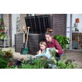 ZABOJ ZA BLAZINE KETER ONTARIO 850 L, ANTRACIT ZABOJ ZA SHRANJEVANJE