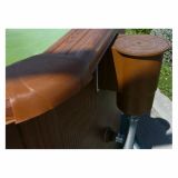 MONTAŽNI BAZEN PLANET POOL KIT 458W 460X132 CM IMITACIJA LESA