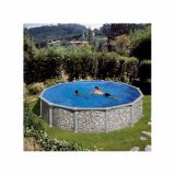 MONTAŽNI BAZEN PLANET POOL KIT 460P, 460X120 CM IMITACIJA NARAVNEGA KAMNA