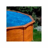 MONTAŽNI BAZEN PLANET POOL KIT 460W 460X120 CM IMITACIJA LESA