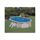 MONTAŽNI BAZEN PLANET POOL KIT 610P 610X375X120 CM IMITACIJA NARAVNEGA KAMNA
