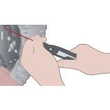 KLEŠČE UNIOR 213 MM ZA ŽIČNE VAROVALKE ART. 516/4