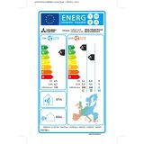 KLIMATSKA NAPRAVA MITSUBISHI MSZ-HR25VFK / MUZ-HR25VF 2.5KW, NOTR+ZUN ENOTA