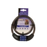 KLJUČAVNICA ZA KOLO FI 10 MM 65 CM, KOMBINACIJSKA BICYCLE GEAR