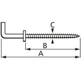 L-KAVELJ 68X56X4.4X12 BELA V ZAVITKU JE 4 KOS