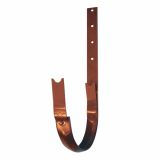 KLJUKA ZA ŽLEB ŠUŠTERŠIČ 25 CM POCINKANA RJAVA