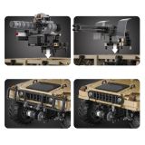 KOCKE CADA BRICKS HUMVEE
