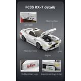 KOCKE CADA BRICKS INITIAL D MAZDA RX-7 FC3S