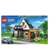 KOCKE LEGO CITY DRUŽINSKA HIŠA IN ELEKTRIČNI AVTO 60398