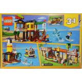 KOCKE LEGO CREATOR HIŠICA NA PLAŽI ZA SURF 31118