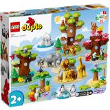 KOCKE LEGO DUPLO DIVJE ŽIVALI SVETA 10975