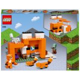 KOCKE LEGO MINECRAFT LISIČJI BRLOG 21178