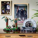 KOCKE LEGO STAR WARS DIORAMA LOV Z DIRKALNIKI 75353