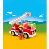 KOCKE PLAYMOBIL GASILSKI TOVORNJAK ENOTE Z LESTVIJO 6967