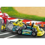 KOCKE PLAYMOBIL KOVČEK VOZNIK GOKARTA 9322
